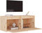 vidaXL - Wandkasten - 2 - st - 45x30x35 - cm - massief - grenenhout