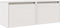 vidaXL - Wandkasten - 2 - st - 45x30x35 - cm - massief - grenenhout - wit