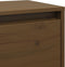 vidaXL - Wandkasten - 2 - st - 45x30x35 - cm - massief - grenenhout - honingbruin