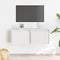 vidaXL - Wandkasten - 2 - st - 45x30x35 - cm - massief - grenenhout - wit