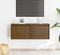 vidaXL - Wandkasten - 2 - st - 45x30x35 - cm - massief - grenenhout - honingbruin