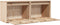 vidaXL - Wandkasten - 2 - st - 45x30x35 - cm - massief - grenenhout