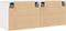 vidaXL - Wandkasten - 2 - st - 45x30x35 - cm - massief - grenenhout - wit