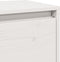 vidaXL - Wandkasten - 2 - st - 45x30x35 - cm - massief - grenenhout - wit