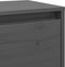 vidaXL - Wandkasten - 2 - st - 45x30x35 - cm - massief - grenenhout - grijs