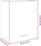 vidaXL - Wandkasten - 2 - st - 50x31x60 - cm - bewerkt - hout - sonoma - eikenkleurig