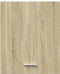 vidaXL - Wandkasten - 2 - st - 50x31x60 - cm - bewerkt - hout - sonoma - eikenkleurig