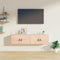 vidaXL - Wandkasten - 2 - st - 60x30x30 - cm - massief - grenenhout