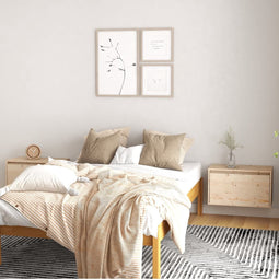 vidaXL - Wandkasten - 2 - st - 60x30x35 - cm - massief - grenenhout