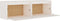 vidaXL - Wandkasten - 2 - st - 60x30x35 - cm - massief - grenenhout - wit