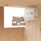 vidaXL - Wandkasten - 2 - st - 60x30x35 - cm - massief - grenenhout