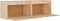 vidaXL - Wandkasten - 2 - st - 60x30x35 - cm - massief - grenenhout