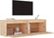 vidaXL - Wandkasten - 2 - st - 60x30x35 - cm - massief - grenenhout