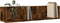 vidaXL - Wandkasten - 2 - st - 75x18x16,5 - cm - bewerkt - hout - gerookt - eikenkleurig