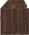 vidaXL - Wandkasten - 2 - st - 75x18x16,5 - cm - bewerkt - hout - bruin - eikenkleur
