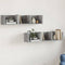 vidaXL - Wandkasten - 2 - st - 75x18x16,5 - cm - bewerkt - hout - grijs - sonoma - eiken