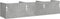 vidaXL - Wandkasten - 2 - st - 75x18x16,5 - cm - bewerkt - hout - betongrijs