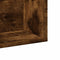 vidaXL - Wandkasten - 2 - st - 75x18x16,5 - cm - bewerkt - hout - gerookt - eikenkleurig