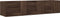vidaXL - Wandkasten - 2 - st - 75x18x16,5 - cm - bewerkt - hout - bruin - eikenkleur