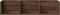 vidaXL - Wandkasten - 2 - st - 75x18x16,5 - cm - bewerkt - hout - bruin - eikenkleur