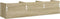 vidaXL - Wandkasten - 2 - st - 75x18x16,5 - cm - bewerkt - hout - sonoma - eikenkleurig