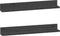 vidaXL - Wandkasten - 2 - st - 80x11x9 - cm - massief - grenenhout - grijs