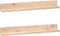 vidaXL - Wandkasten - 2 - st - 80x11x9 - cm - massief - grenenhout