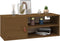 vidaXL - Wandkasten - 2 - st - 80x30x30 - cm - massief - grenenhout - honingbruin