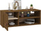 vidaXL - Wandkasten - 2 - st - 80x30x30 - cm - massief - grenenhout - honingbruin