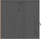 vidaXL - Wandkasten - 2 - st - 80x30x30 - cm - massief - grenenhout - grijs