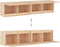 vidaXL - Wandkasten - 2 - st - 80x30x35 - cm - massief - grenenhout