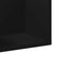 vidaXL - Wandkasten - 2 - st - 99x18x16,5 - cm - bewerkt - hout - zwart