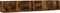 vidaXL - Wandkasten - 2 - st - 99x18x16,5 - cm - bewerkt - hout - gerookt - eikenkleur