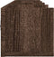 vidaXL - Wandkasten - 2 - st - 99x18x16,5 - cm - bewerkt - hout - bruin - eikenkleur