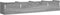 vidaXL - Wandkasten - 2 - st - 99x18x16,5 - cm - bewerkt - hout - grijs - sonoma - eiken
