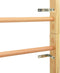 vidaXL Wandklimrek 80x15,8x195 cm hout