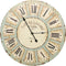 vidaXL - Wandklok - 60 - cm - MDF - meerkleurig