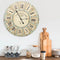 vidaXL - Wandklok - 60 - cm - MDF - meerkleurig