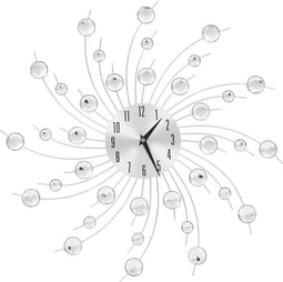 vidaXL - Wandklok - met - quartz-mechanisme - 50 - cm - modern - ontwerp