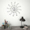vidaXL - Wandklok - met - quartz-mechanisme - 50 - cm - modern - ontwerp