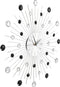 vidaXL - Wandklok - met - quartz-mechanisme - 50 - cm - modern - ontwerp