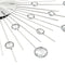 vidaXL - Wandklok - met - quartz-mechanisme - 50 - cm - modern - ontwerp