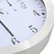 vidaXL - Wandklok - met - quartz-mechanisme - hygrometer - thermometer - 30 - cm - wit