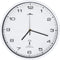 vidaXL - Wandklok - met - quartz - uurwerk - radiogestuurd - 31 - cm - wit