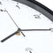 vidaXL - Wandklok - met - quartz - uurwerk - radiogestuurd - 31 - cm - wit - en - zwart
