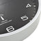 vidaXL - Wandklok - met - quartz - uurwerk - radiogestuurd - 31 - cm - zwart