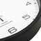 vidaXL - Wandklok - met - quartz - uurwerk - radiogestuurd - 31 - cm - wit - en - zwart