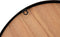 vidaXL - Wandklok - Ø39 - cm - ijzer - en - bewerkt - hout - bruin