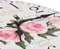 vidaXL - Wandklok - vintage - stijl - 30 - cm - bloemen
