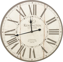 vidaXL - Wandklok - vintage - stijl - 60 - cm - Londen